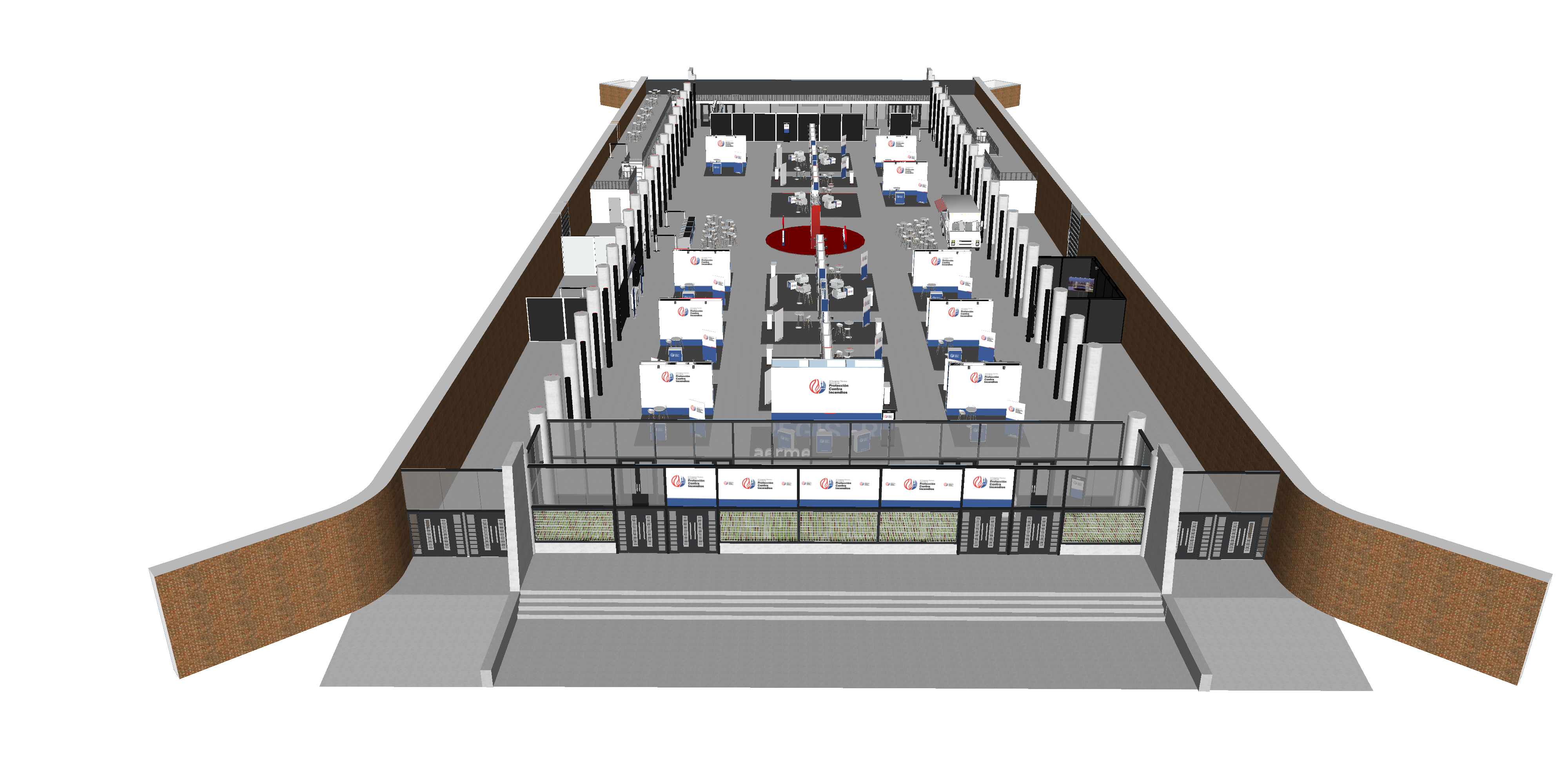 instrucciones para los expositores